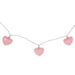 Northlight 10-Count Pink Valentine's Day Heart LED String Lights, 4.5 Ft., Clear Wire 5 Northlight 10-Count Pink Valentine's Day Heart LED String Lights, 4.5 Ft., Clear Wire -The Home Depot Shop northlight seasonal decorations 35644066 4f 1000