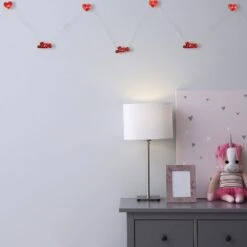 Northlight 20-Count Red Valentine's Day Love And Heart LED Fairy Lights6.25ftCopper Wire -The Home Depot Shop northlight seasonal decorations 35644068 fa 1000