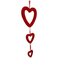 Northlight 36 In. Trio Of Hearts Valentine's Day Wall Decoration -The Home Depot Shop northlight seasonal decorations 35737627 1f 1000