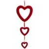 Northlight 36 In. Trio Of Hearts Valentine's Day Wall Decoration