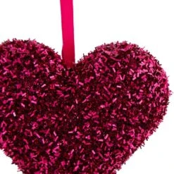 Northlight Set Of 12 Tinsel Shimmering Heart-Shaped Valentine's Day Hanging Decorations 4" 10 Northlight Set Of 12 Tinsel Shimmering Heart-Shaped Valentine's Day Hanging Decorations 4" -The Home Depot Shop northlight seasonal decorations 35737630 44 1000