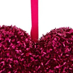 Northlight Set Of 12 Tinsel Shimmering Heart-Shaped Valentine's Day Hanging Decorations 4" 11 Northlight Set Of 12 Tinsel Shimmering Heart-Shaped Valentine's Day Hanging Decorations 4" -The Home Depot Shop northlight seasonal decorations 35737630 fa 1000