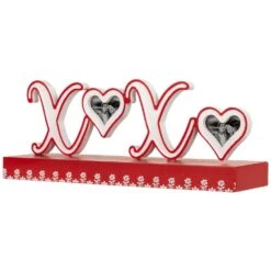 Northlight Heart And Floral "XOXO" Valentine's Day Photo Frame-12 In. -The Home Depot Shop northlight seasonal decorations 35747142 1f 1000