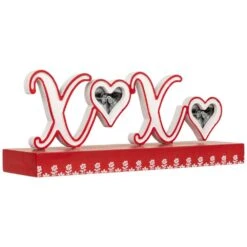 Northlight Heart And Floral "XOXO" Valentine's Day Photo Frame-12 In. -The Home Depot Shop northlight seasonal decorations 35747142 44 1000