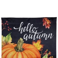 Northlight 40 In. X 28 In. Pumpkins And Sunflowers Hello Autumn Outdoor Fall Harvest House Flag -The Home Depot Shop northlight seasonal decorations 35766483 44 1000