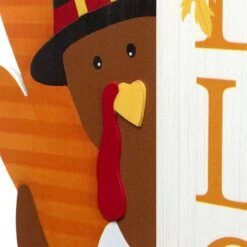 Northlight Turkey Welcome Fall Harvest Outdoor Porch Sign-35.5 In. -The Home Depot Shop northlight seasonal decorations 35771135 fa 1000