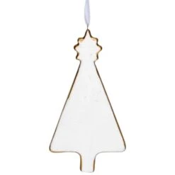 Northlight 4.5 In. Green And Gold Christmas Tree Hanging Ornament -The Home Depot Shop northlight single christmas ornaments 34865430 1f 1000