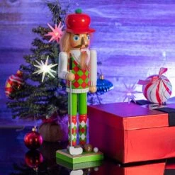 15 In. Wooden Golf Player Christmas Nutcracker-Red And Green Golfer With Club And Ball Holiday Nutcracker Figure Decor 8 15 In. Wooden Golf Player Christmas Nutcracker-Red And Green Golfer With Club And Ball Holiday Nutcracker Figure Decor -The Home Depot Shop ornativity christmas figurines or 175 4f 1000