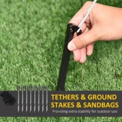 OUTSUNNY 10 Ft. LED Animatronic Christmas Candy Castle, Blow-Up Outdoor LED Yard Display Inflatable Halloween -The Home Depot Shop outsunny christmas inflatables 844 534v80mx 76 1000