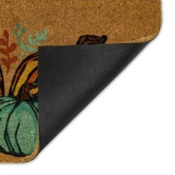 Home Accents Holiday Pumpkin Pals 18 In. X 30 In. Harvest Coir Outdoor Mat -The Home Depot Shop pumpkin pals home accents holiday fall doormats 969882 66 1000