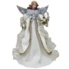 16 In. Silver Elegance Angel Tree Topper