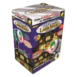 Laser Magic Laser Light Show Projector -The Home Depot Shop star shower christmas light projectors 11672 6 40 1000