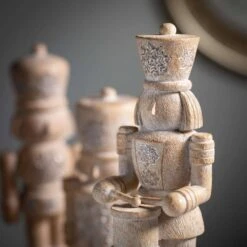 8.5 In. 9.5 In. And 11 In. Christmas Nutcracker Figurine Set Of 3 -The Home Depot Shop sullivans christmas figurines pr2664kit 1f 1000