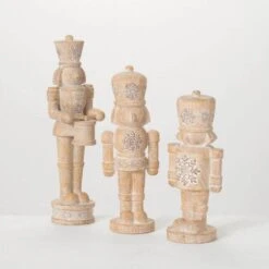 8.5 In. 9.5 In. And 11 In. Christmas Nutcracker Figurine Set Of 3