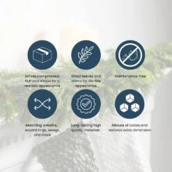 5 Ft. Eucalyptus Unlit Artificial Fall Garland Set Of 3 9 5 Ft. Eucalyptus Unlit Artificial Fall Garland Set Of 3 -The Home Depot Shop sullivans fall garlands fepgd 44 1000