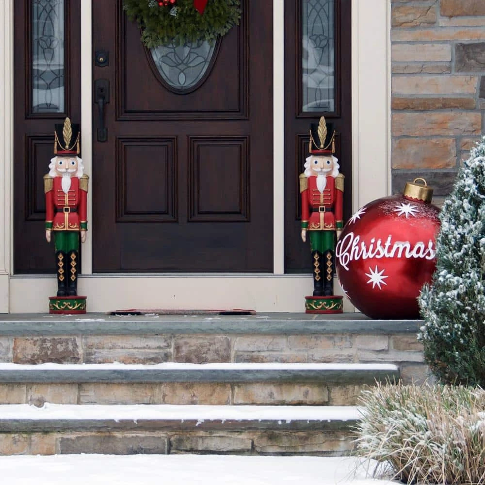 37 In. Kristoff The Nutcracker Soldier Christmas Decor (Set Of 2) 10 37 In. Kristoff The Nutcracker Soldier Christmas Decor (Set Of 2) - Image 10