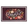 Home Accents Holiday Thankful For Fall 18 In. X 30 In. Harvest Supreme Entry Doormat