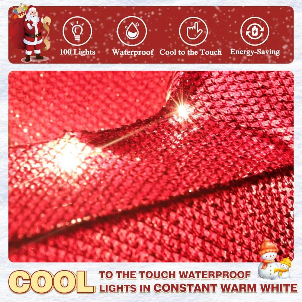 5 Ft. 3D Nutcracker Outdoor Christmas Holiday Yard Decoration Warm White Light 3 5 Ft. 3D Nutcracker Outdoor Christmas Holiday Yard Decoration Warm White Light - Image 3