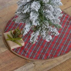 21 In. Gavin Cherry Red Rustic Christmas Decor Mini Tree Skirt 7 21 In. Gavin Cherry Red Rustic Christmas Decor Mini Tree Skirt -The Home Depot Shop vhc brands christmas tree skirts 32050 31 1000