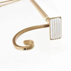 Garland Hanger - Slim Single Door (Gold) 7 Garland Hanger - Slim Single Door (Gold) -The Home Depot Shop village lighting company christmas light accessories v 20529 gld rs 1f 1000