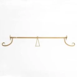 Garland Hanger - Slim Single Door (Gold) 6 Garland Hanger - Slim Single Door (Gold) -The Home Depot Shop village lighting company christmas light accessories v 20529 gld rs c3 1000