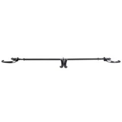 Garland Hanger - Double Door (52-82 In. Doors) (Black) -The Home Depot Shop village lighting company christmas light accessories v 20912 blk c3 1000