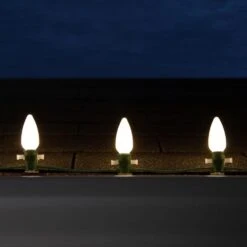 OptiCore C9 LED Warm White Smooth/Opaque Shatter-Resistant Christmas Light Bulbs (25-Pack) 13 OptiCore C9 LED Warm White Smooth/Opaque Shatter-Resistant Christmas Light Bulbs (25-Pack) -The Home Depot Shop wintergreen lighting christmas light bulbs 74046 76 1000