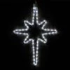 18 In. 65-Light LED Cool White Hanging Bethlehem Star