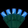 24 Ft. 70-Light Blue 5 Mm LED Mini Light Set