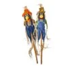 60". Crow On Pole (Set Of 2)